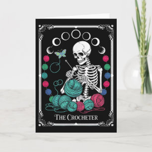 De Haaier Tarotkaart Grappig Garendesign Kaart