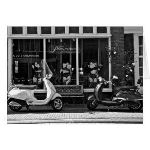 De haak omhoog - Wenskaart