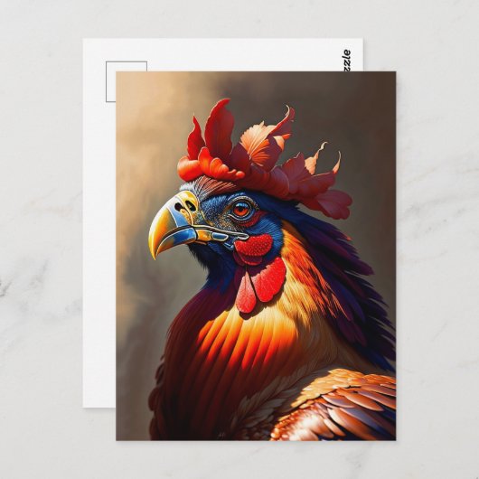 de haan briefkaart (Voorkant / Achterkant)