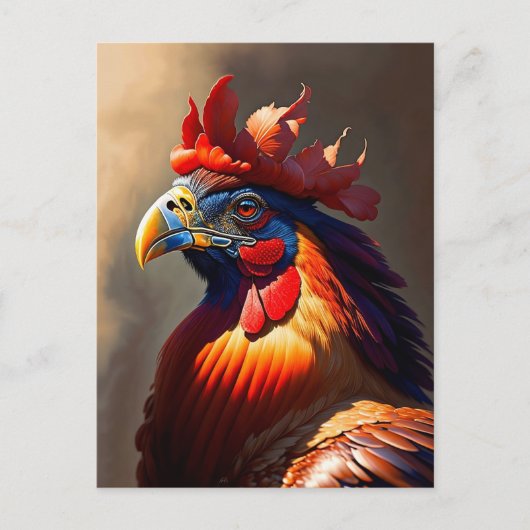 de haan briefkaart (Voorkant)