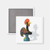 De haan van Barcelos Magnet Magneet (Voorkant / Achterkant)