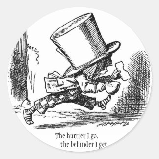 De haast die ik ga Stickers