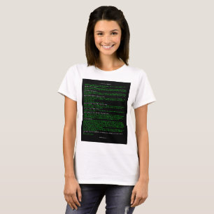 De Hacker's Manifesto T-shirt