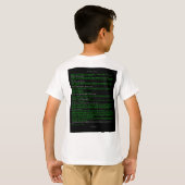 De Hacker's Manifesto T-shirt (Achterkant volledig)