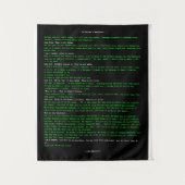 De Hacker's Manifesto Wandkleed (Voorkant)
