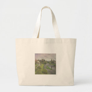 De Hafren in Newtown, Powys Grote Tote Bag