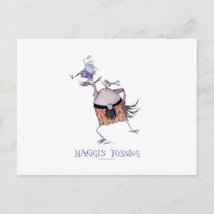 de haggis oversteken briefkaart