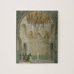 De hal van de Abencerrages, de Alhambra, Granad Legpuzzel