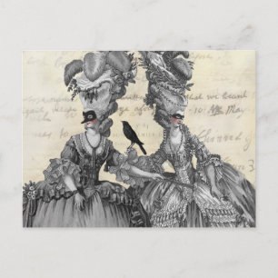 De halloween-bal briefkaart