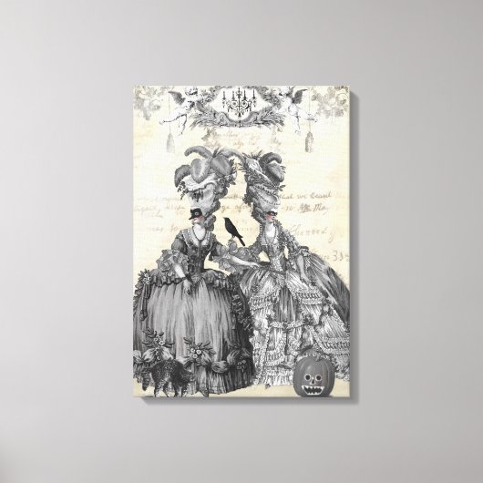 De halloween-bal canvas afdruk (Voorkant)