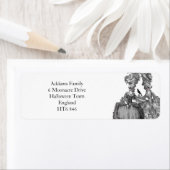 De halloween bal etiket (Insitu)