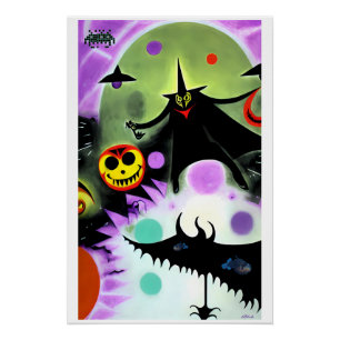 De Halloween Droom Perfect Poster