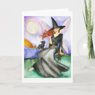 De Halloween Fairy Kaart