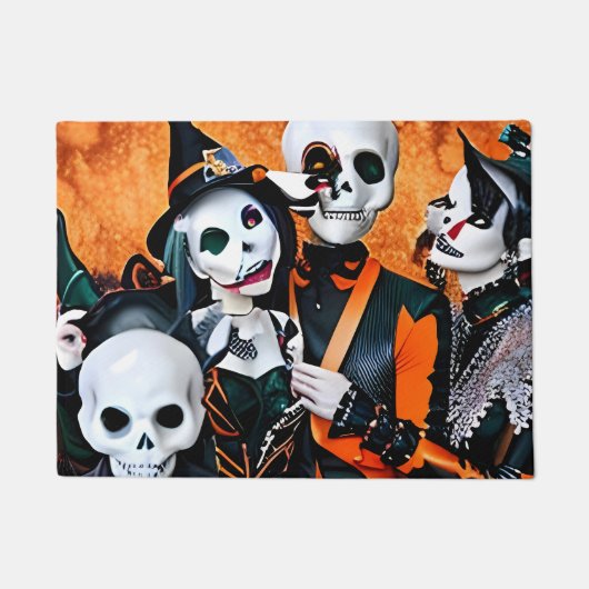 De Halloween-hardliners Deurmat (Voorkant)