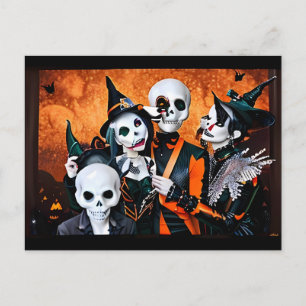 De Halloween Holdouts Briefkaart