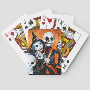 De Halloween Holdouts Pokerkaarten
