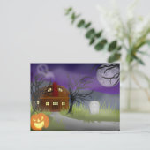 De Halloween Mist - Feestdagenkaart (Staand voorkant)