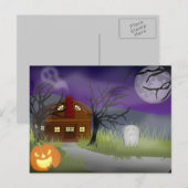 De Halloween Mist - Feestdagenkaart (Voorkant / Achterkant)