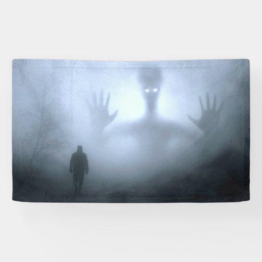 De Halloween Nightmare Spandoek (Horizontaal)