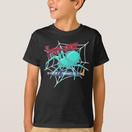 De Halloween Spin Ghost T-shirt (Voorkant)