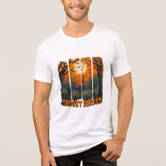 de Halloween Spooky Season Cementerio Tri-Blend Shirt