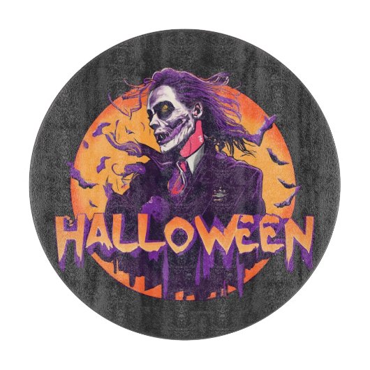 De Halloween Vampier Snijplank (Voorkant)