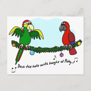 De Halls Parrot decimeren Briefkaart