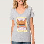 De hamburger tarot t-shirt (Voorkant)