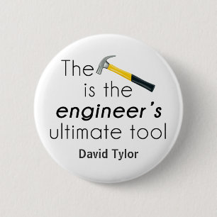 De hamer ronde button 5,7 cm