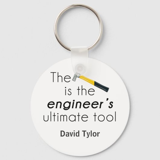 De hamer sleutelhanger (Voorkant)