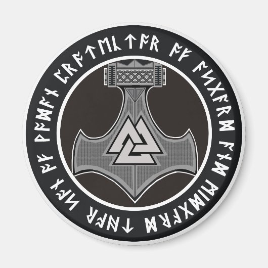 De hamermagneet van Thor Magneet (Voorkant)