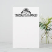 de hamilton briefpapier (Staand voorkant)