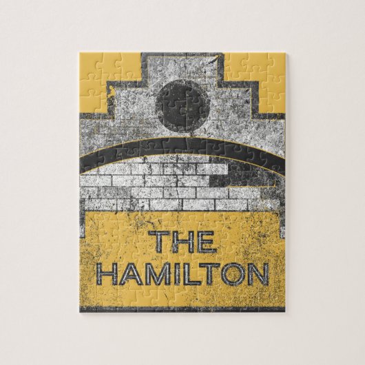 de hamilton legpuzzel (Verticaal)