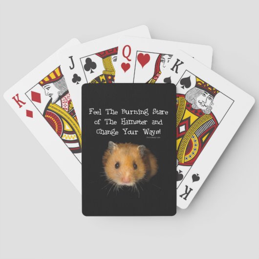 De hamster pokerkaarten (Achterkant)