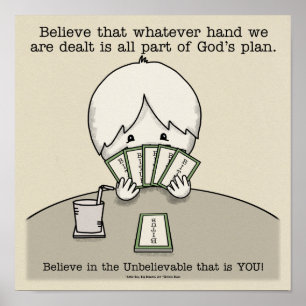 De hand die we hebben. poster