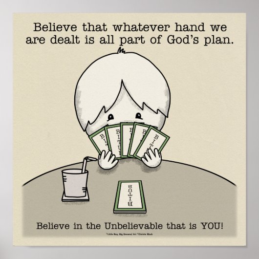 De hand die we hebben. poster (Voorkant)