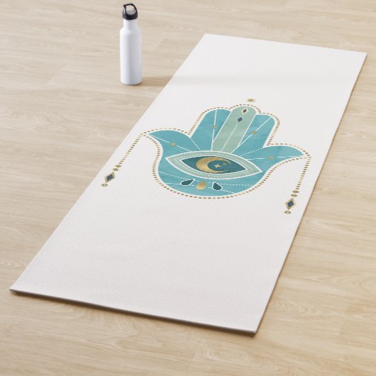 De Hand van Hamsa Yogamat (In situ)