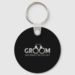 De handboeien van de grom zien Bride voor de belan Sleutelhanger