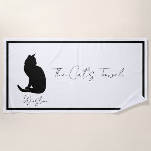 De Handdoek Van De Kat