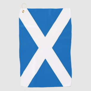 De Handdoek van het golf met vlag van Schotland,