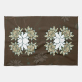 De handdoek van Lotus Hand (Horizontaal)