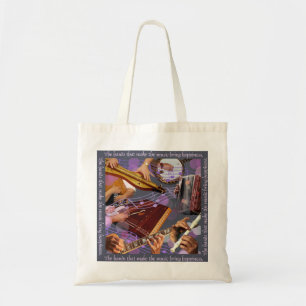 De handen maken de Muziek Tote Bag
