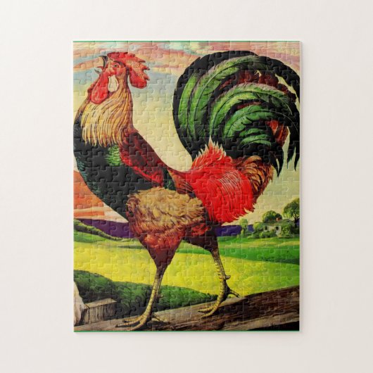 De handige Rooster roteren Legpuzzel (Verticaal)