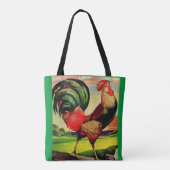 De handige Rooster roteren Tote Bag (Achterkant)