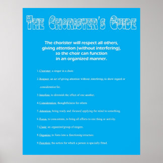 De handleiding van de houder poster