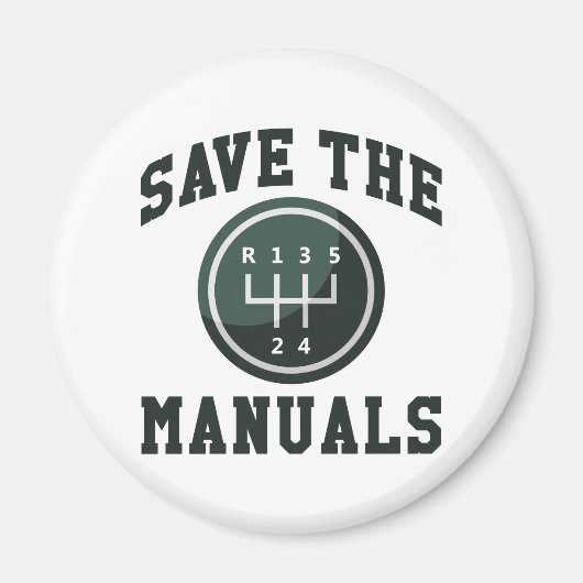 De handleidingen opslaan magneet (Voorkant)