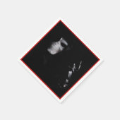 De handschoen - servet (Hoek)