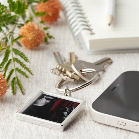 De handschoen- sleutelhanger (Zijkant)