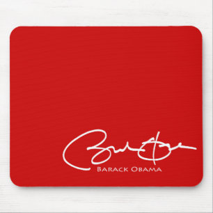 De Handtekening van Obama Muismat