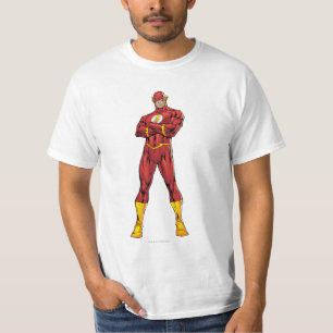 De handvuurwapens van de Flits doorkruist T-shirt